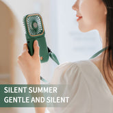 Mini Cooling Foldable Neck Hanging Fan - foxberryparkproducts