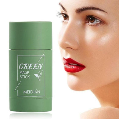Green Tea Cleansing Clay Stick Mask Acne Cleansing Beauty Skin Green Tea Moisturizing Hydrating Whitening Care Face - foxberryparkproducts