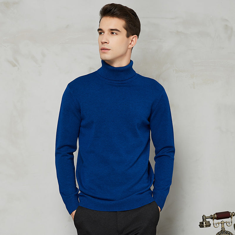 Handsome 8 Color Turtleneck Sweater - foxberryparkproducts