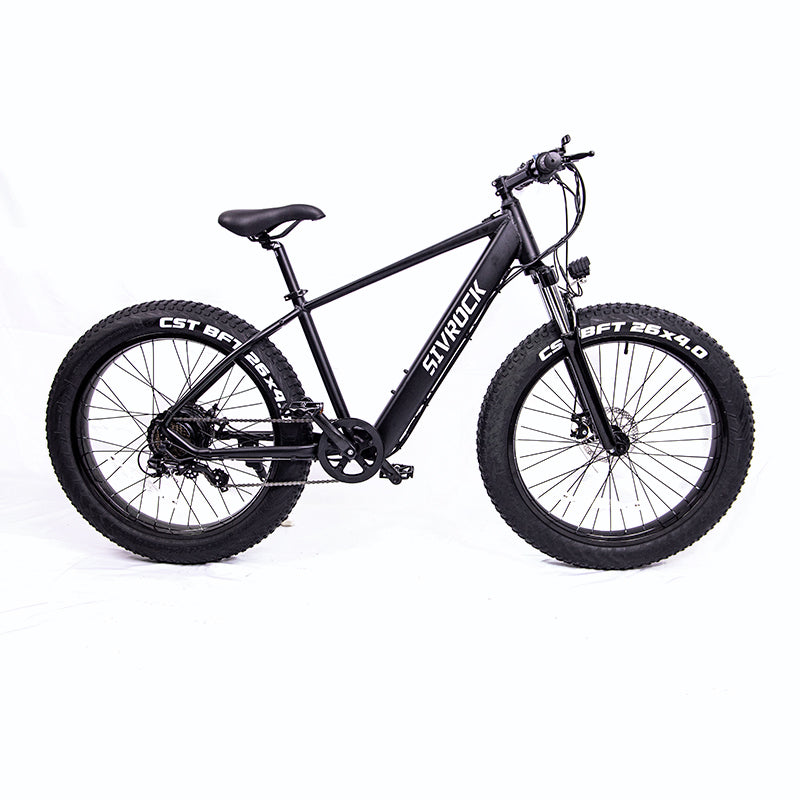 Sivrock Electric Bike 26'' Fat Tire 1000W Motor 48V 15Ah Large Battery Mountain E-Bike Shimano 7-Speed Bicycle - foxberryparkproducts