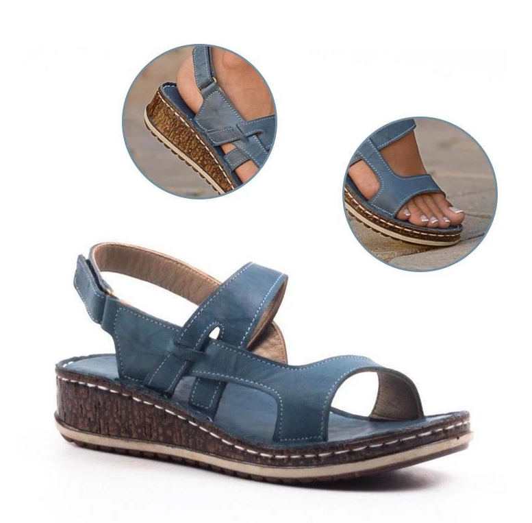 College Style Low Heel Casual Sandals - foxberryparkproducts