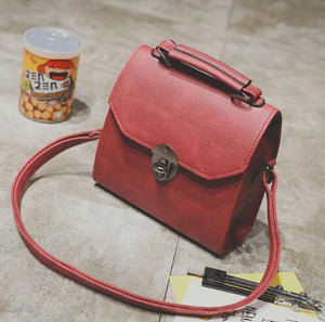 PU Leather Women Handbag Vintage Women Messenger Bag - foxberryparkproducts