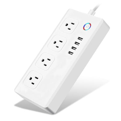 Smart Power Strip,WiFi Power Bar Multiple Outlet Extension Cord - foxberryparkproducts