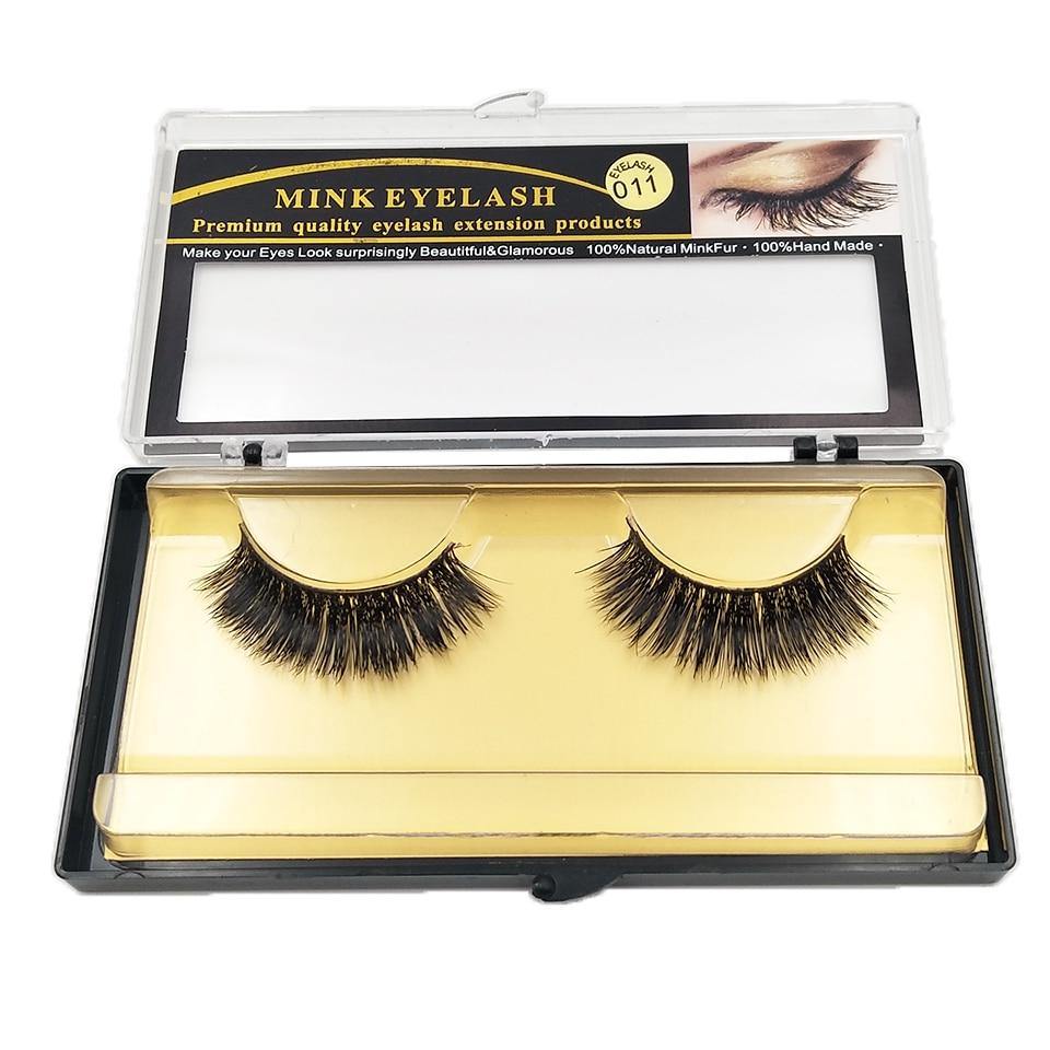 1 Pair Beautiful False Mink Eyelashes - foxberryparkproducts
