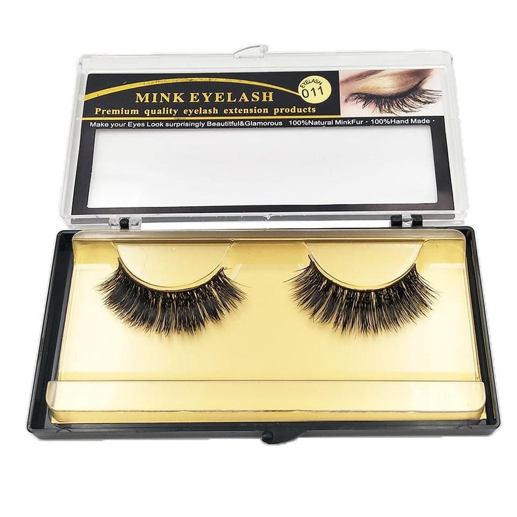1 Pair Beautiful False Mink Eyelashes - foxberryparkproducts
