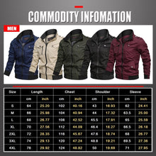 Load image into Gallery viewer, Military Jacket Men Spring Autumn Cotton Windbreaker - foxberryparkproducts
