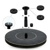 Floating Solar Panel Water Fountain For Garden Solar pump Pond Submersible Watering Pool Automatic Solar Fountains Waterfalls - foxberryparkproducts