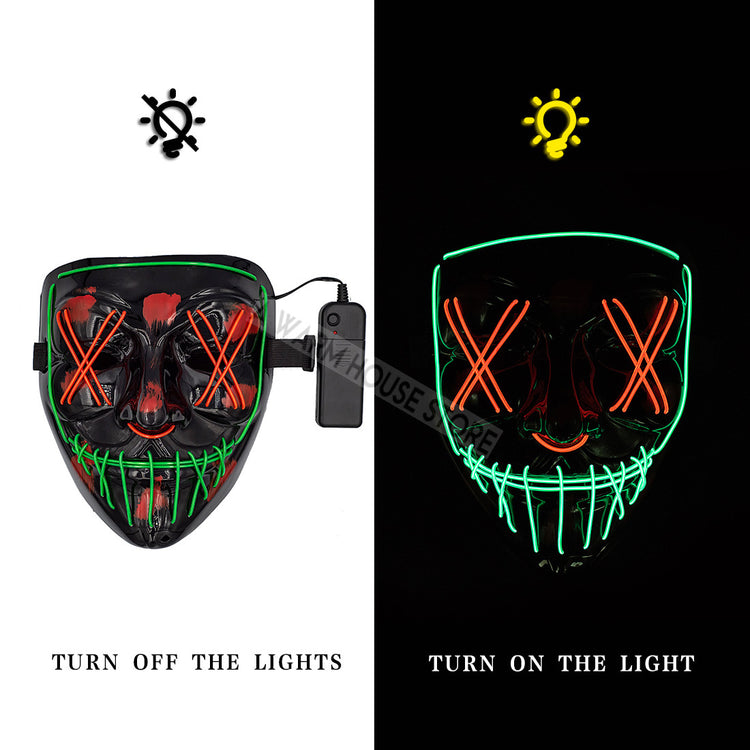 HALLOWEEN LED MASK - foxberryparkproducts