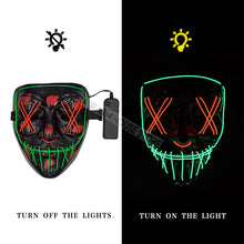 Load image into Gallery viewer, HALLOWEEN LED MASK - foxberryparkproducts
