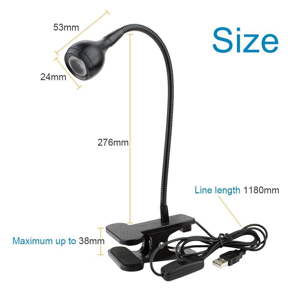 Eyes Protection LED Desk Light Clamp Lamp - foxberryparkproducts