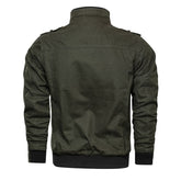 Military Jacket Men Spring Autumn Cotton Windbreaker - foxberryparkproducts