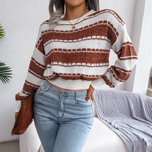 Autumn And Winter Long Sleeve Knitted Sweater