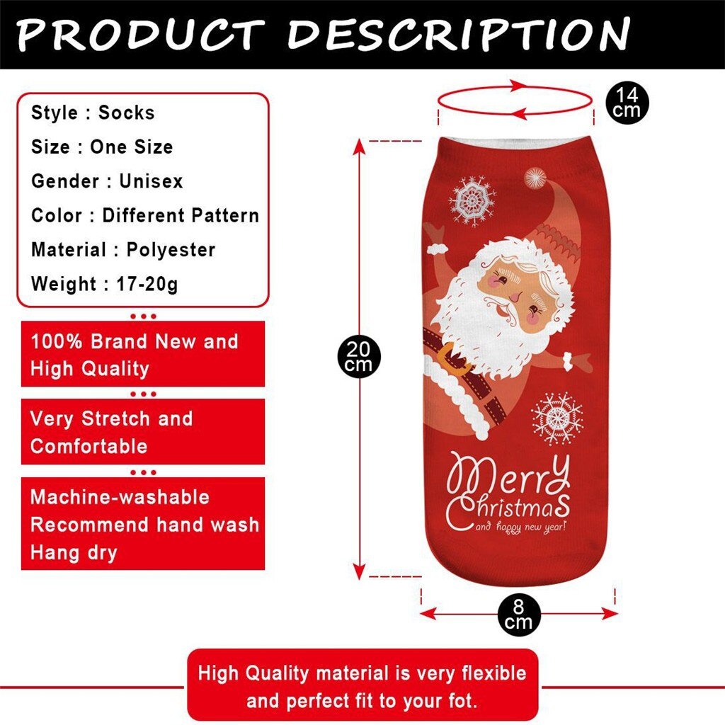 Fun Women's Christmas Socks - foxberryparkproducts