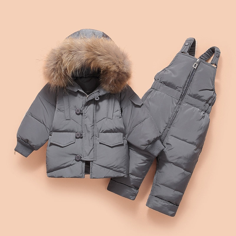 Winter Baby Boys Snowsuits 2020 Children's Down Jacket - foxberryparkproducts