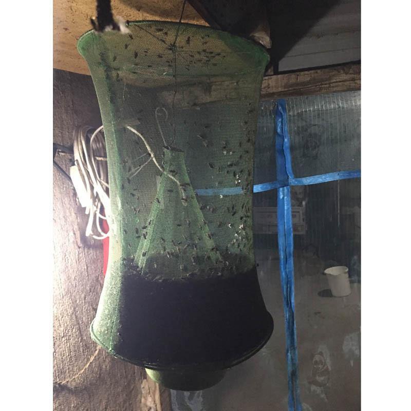 1PCS Pest Control Reusable Hanging Fly Catcher Killer Flies Flytrap Zapper - foxberryparkproducts