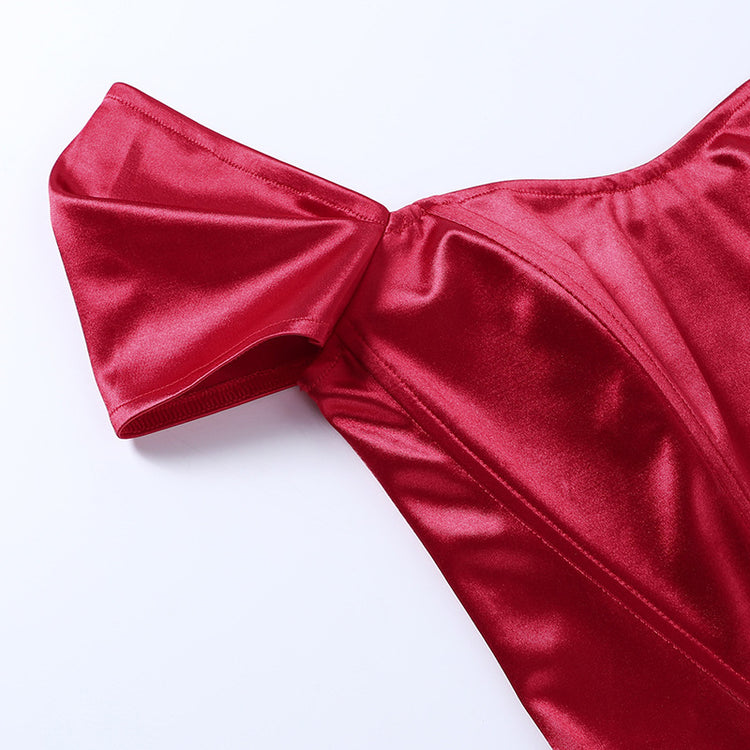 Elegant Satin Top - foxberryparkproducts