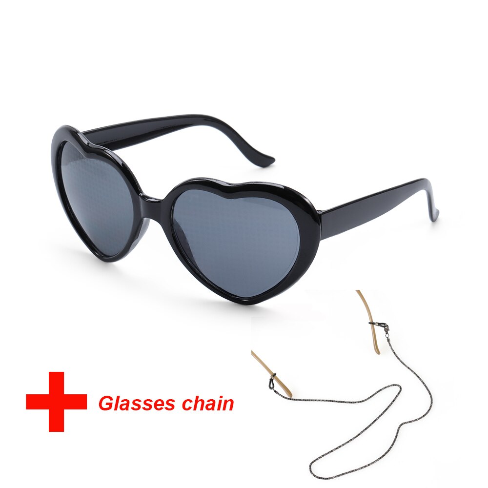 Love Heart Shaped Effects Glasses - foxberryparkproducts