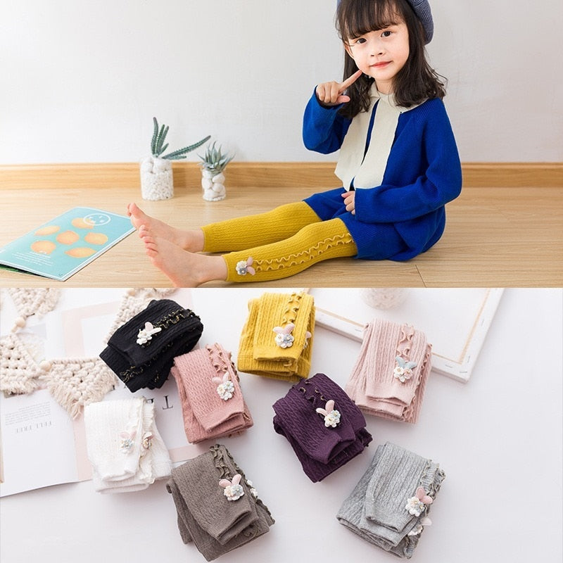 Spring Autumn Fungus Leggings For Girls - foxberryparkproducts