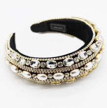 Load image into Gallery viewer, Baroque Full Crystal Hair Bands For Women - foxberryparkproducts
