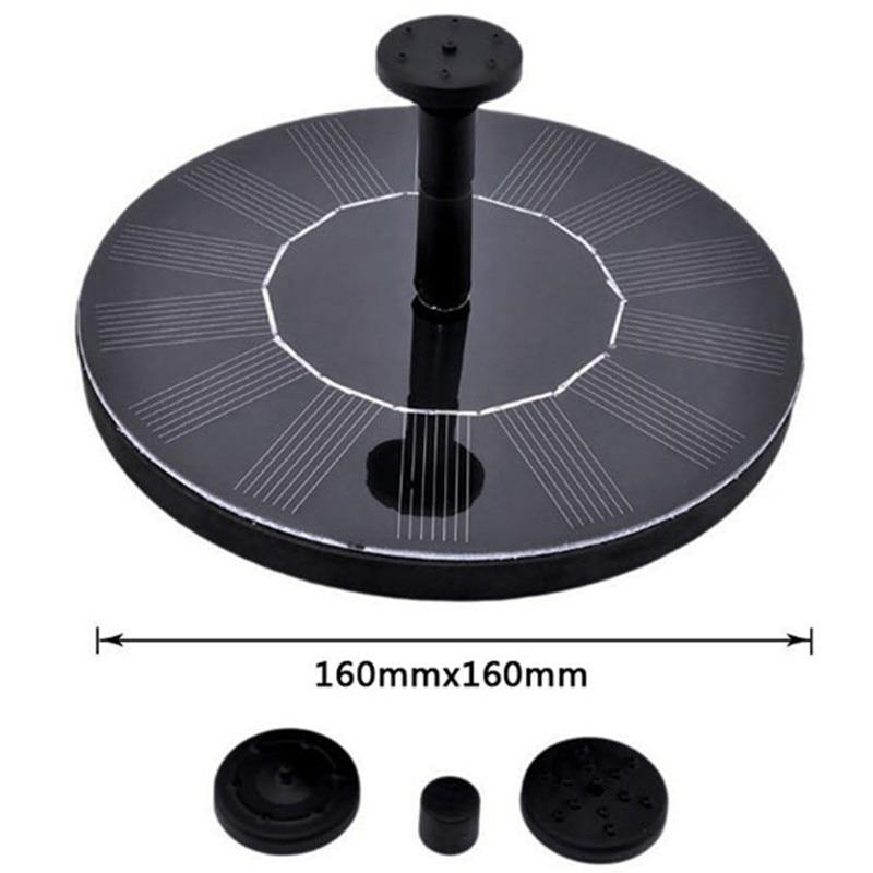 Floating Solar Panel Water Fountain For Garden Solar pump Pond Submersible Watering Pool Automatic Solar Fountains Waterfalls - foxberryparkproducts