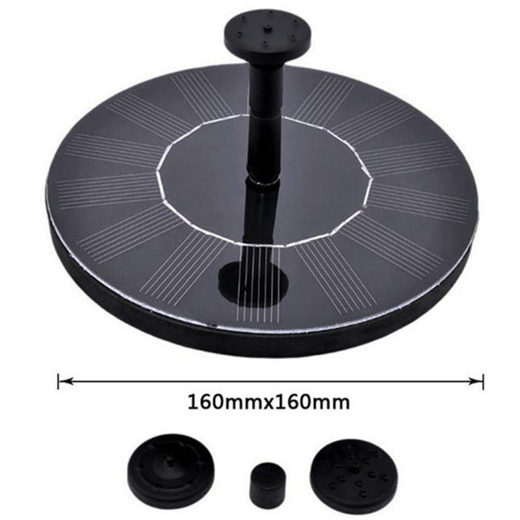 Floating Solar Panel Water Fountain For Garden Solar pump Pond Submersible Watering Pool Automatic Solar Fountains Waterfalls - foxberryparkproducts