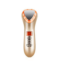 Load image into Gallery viewer, Ultrasonic Cryotherapy LED Hot Cold Hammer Facial Lifting Vibration Massager - foxberryparkproducts
