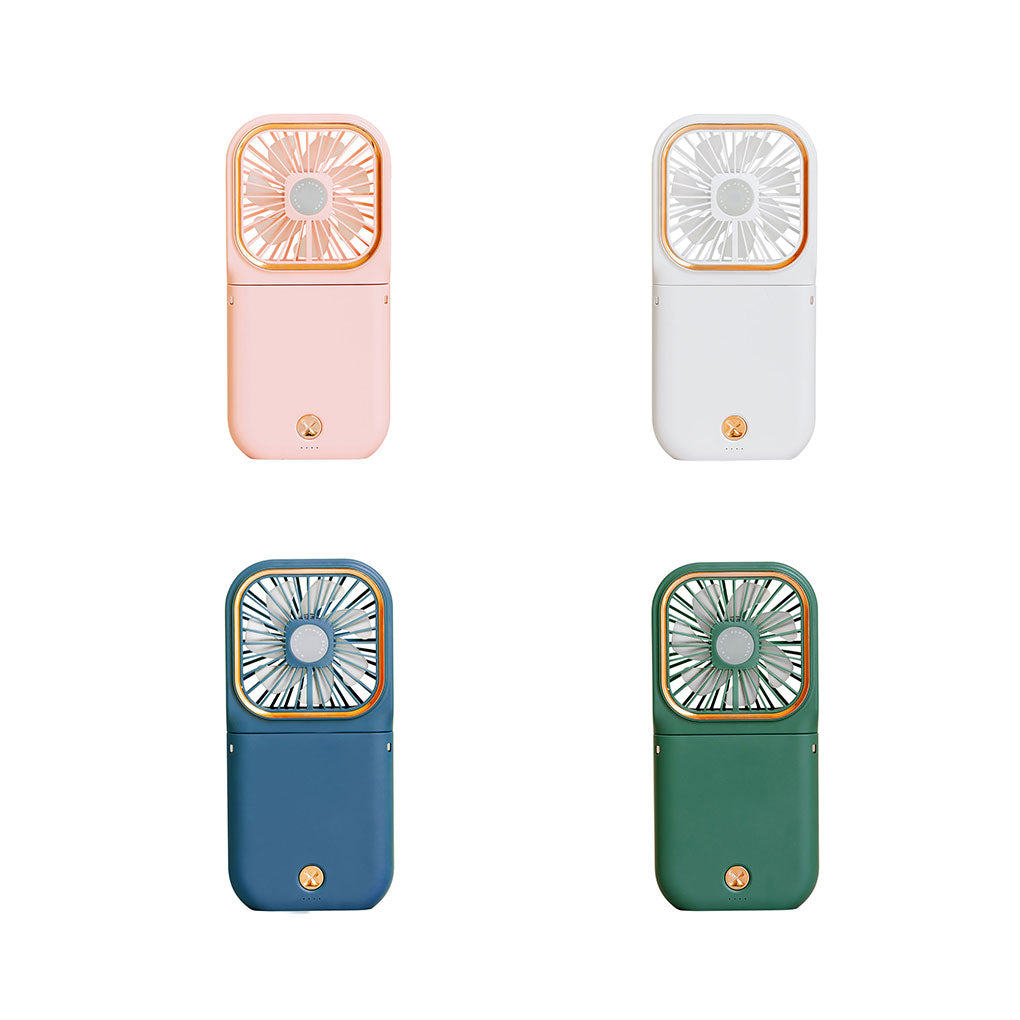 Mini Cooling Foldable Neck Hanging Fan - foxberryparkproducts
