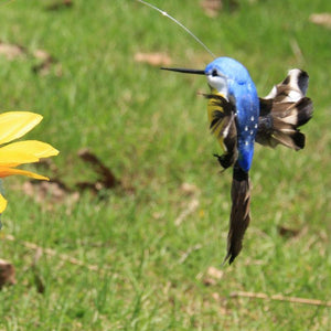 Solar Power Vibration Dancing Fluttering Hummingbird Birds - foxberryparkproducts
