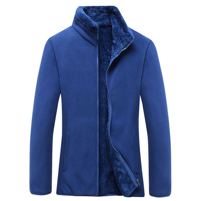 Warm thick Fleece jacket women&