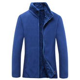 Warm thick Fleece jacket women&