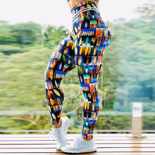 Load image into Gallery viewer, S-3XL New arrival Women Leggings Workout Sport Legging Digital Print Stretch Fitness Running Pants High Waist Push Up Leggins - foxberryparkproducts
