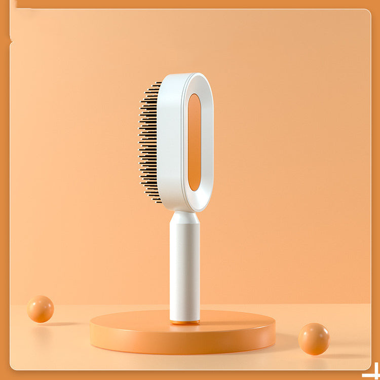 Self Cleaning Hair Brush For Women - foxberryparkproducts