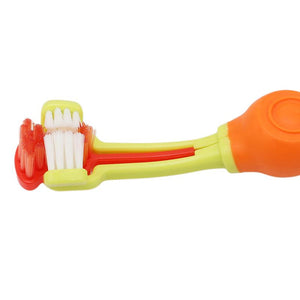 Three Sided Pet Toothbrush - foxberryparkproducts