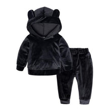 Load image into Gallery viewer, Sport Suit Children Clothing Sets Boys Girls Outfits Winter Gold Velvet Tracksuit Autumn Boy Clothes 1 2 3 4 5 6 7 8 Years - foxberryparkproducts
