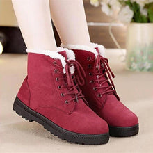 Load image into Gallery viewer, Snow boots warm fur plush Insole women winter boots - foxberryparkproducts
