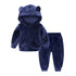 Sport Suit Children Clothing Sets Boys Girls Outfits Winter Gold Velvet Tracksuit Autumn Boy Clothes 1 2 3 4 5 6 7 8 Years - foxberryparkproducts