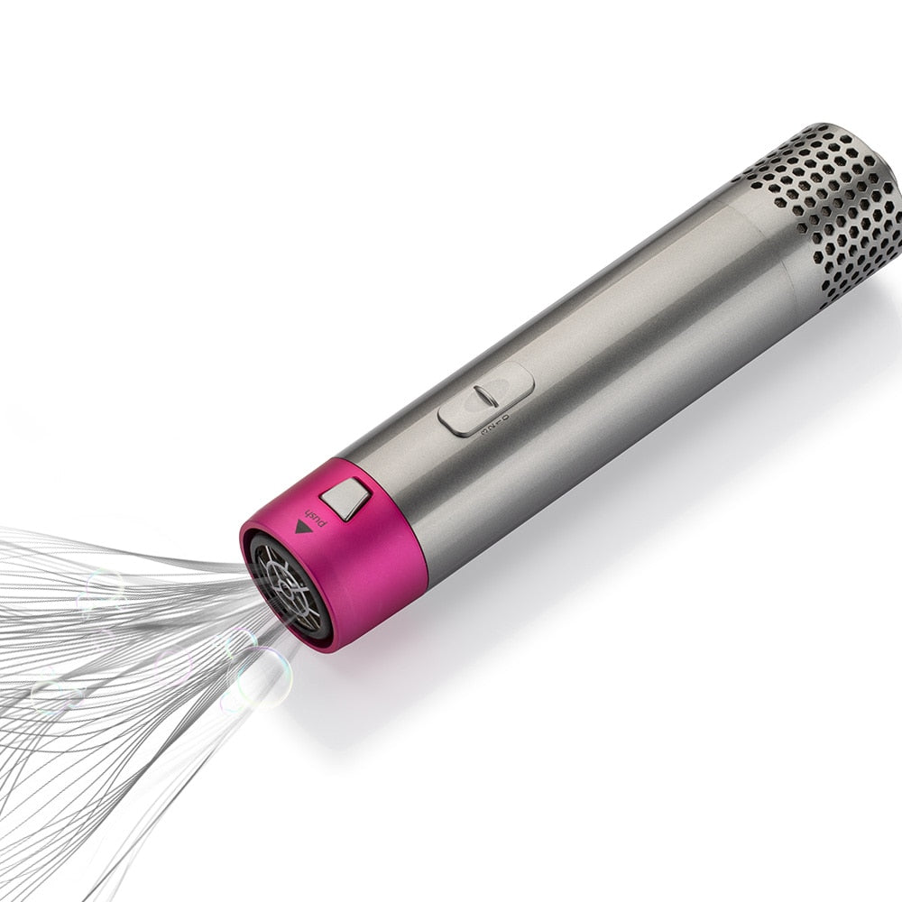 Electric Hair Dryer Blow Dryer Hair Curling Iron Rotating Brush Hairdryer - foxberryparkproducts
