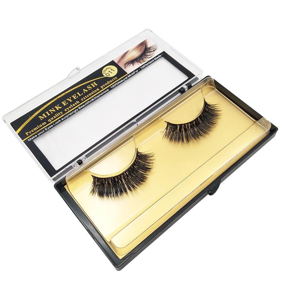 1 Pair Beautiful False Mink Eyelashes - foxberryparkproducts