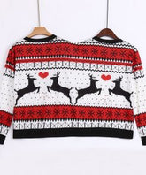 Christmas Couples Sweater - Two Person Ugly Sweater - foxberryparkproducts