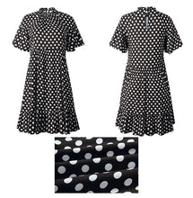 Load image into Gallery viewer, Summer Fashion Polka Dot Occidental Style Womens Dress
