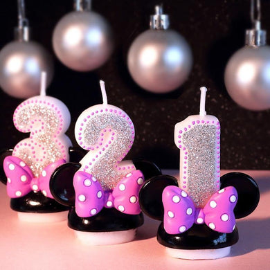 Creative Scented Birthday Weddings Candles Digits Cartoon Flameless - foxberryparkproducts