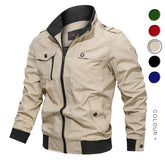 Military Jacket Men Spring Autumn Cotton Windbreaker - foxberryparkproducts
