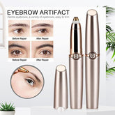 Painless Electric Eyebrow Epilator Pen Lip Face Hair Razor Hair Remover Eyebrow Trimmer Shaver Makeup Cosmetic Tools - foxberryparkproducts