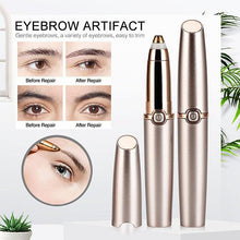 Load image into Gallery viewer, Painless Electric Eyebrow Epilator Pen Lip Face Hair Razor Hair Remover Eyebrow Trimmer Shaver Makeup Cosmetic Tools - foxberryparkproducts
