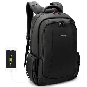 Anti Theft Nylon 27L Men 15.6 inch Laptop Backpacks - foxberryparkproducts
