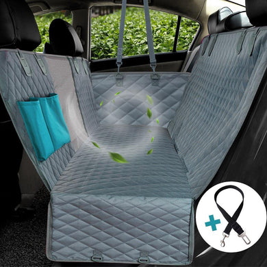 Dog Car Seat Cover View Mesh Waterproof - foxberryparkproducts