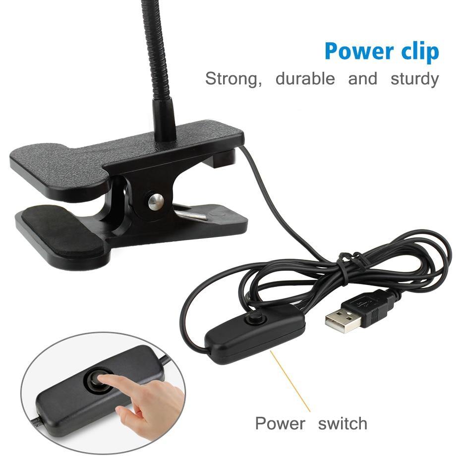 Eyes Protection LED Desk Light Clamp Lamp - foxberryparkproducts