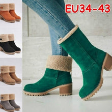 Load image into Gallery viewer, New Women Boots Winter Outdoor Keep Warm Fur Boots - foxberryparkproducts
