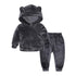 Sport Suit Children Clothing Sets Boys Girls Outfits Winter Gold Velvet Tracksuit Autumn Boy Clothes 1 2 3 4 5 6 7 8 Years - foxberryparkproducts