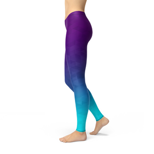 Avery Deep Sea Triangles Leggings - foxberryparkproducts